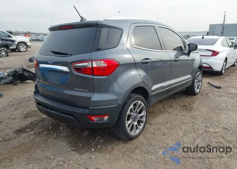 2018 Ford Ecosport Titanium из США, поврежденный, VIN MAJ6P1WL6JC194939